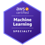 Aws Certified Machine Learning Specialty Badge.e5d66b56552bbf046f905bacaecef6dad0ae7180