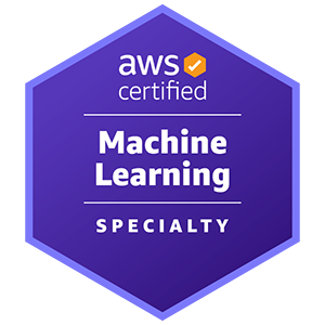 Aws Certified Machine Learning Specialty Badge.e5d66b56552bbf046f905bacaecef6dad0ae7180