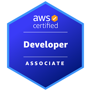 Aws Certified Developer Associate Badge.5c083fa855fe82c1cf2d0c8b883c265ec72a17c0